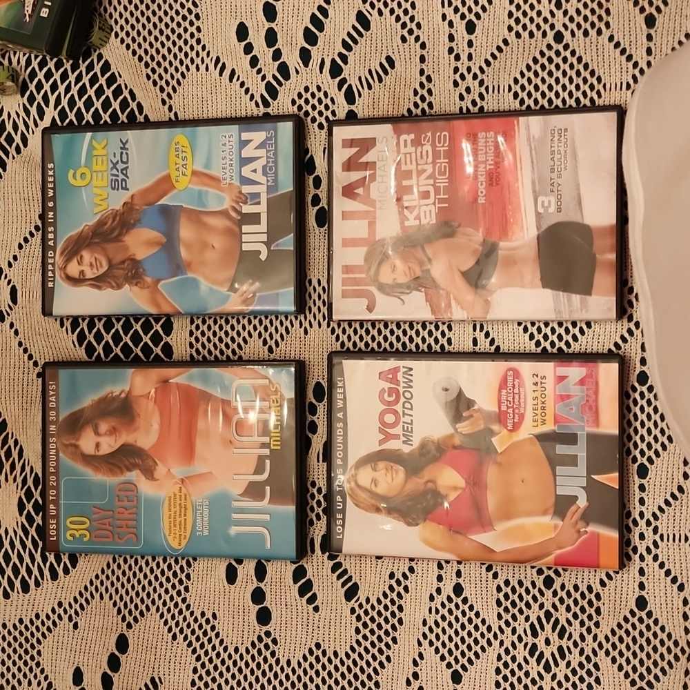 Jillian Michael's Workout DVD Lot